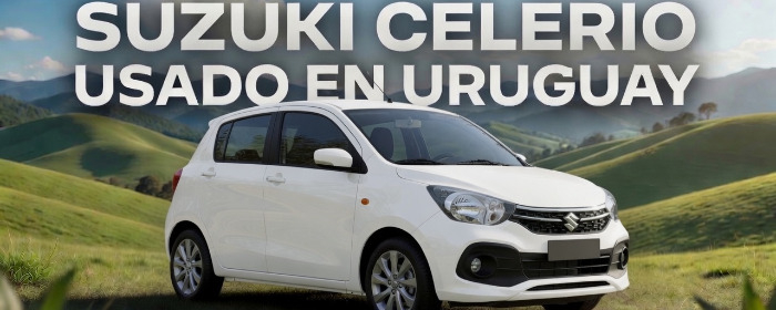 Suzuki Celerio, autos usados Uruguay, Suzuki Celerio precio Uruguay, city car usado, Celerio automático, Celerio manual, comprar auto usado Uruguay, Heiwork Motors - Suzuki Celerio Usado en Uruguay: Precios y Guía de Compra 2026 - Autos