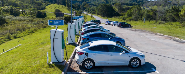cargadores de autos eléctricos en Uruguay