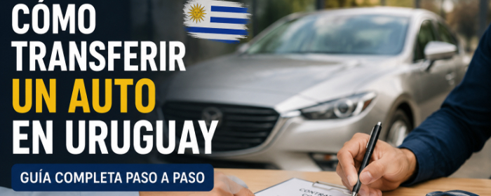 transferencia de autos Uruguay, comprar auto usado Uruguay, venta de vehículos usados, trámites vehiculares Uruguay, documentación para transferir auto - Cómo transferir un auto en Uruguay de forma segura: guía completa paso a paso - tramites