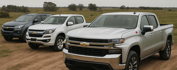 chevrolet,camionetas,usados,nuevos,uruguay,mercado - Camionetas Chevrolet en Uruguay: Modelos, Versiones y Precios 2025 - Camionetas
