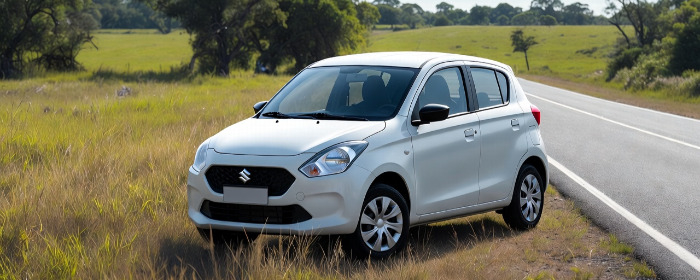 Suzuki Celerio usado perfil lateral, mercado uruguayo
