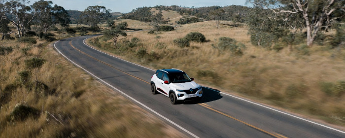 Renault Kwid en ruta de uruguay