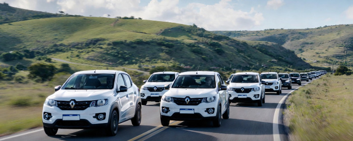 Renault Kwid en ruta, uruguay