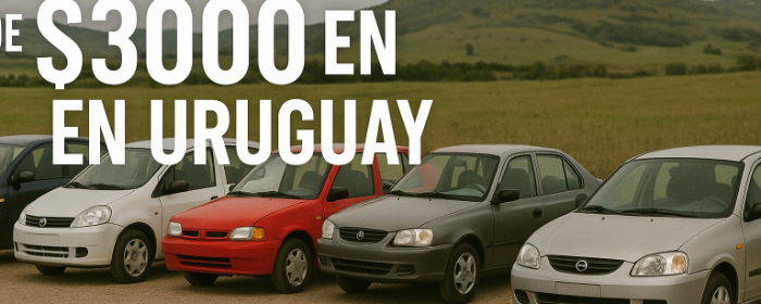 autos,uruguay,usados,3 mil dolares - Autos Usados Baratos en Uruguay por US$ 3.000: Tu Guía Completa - Autos