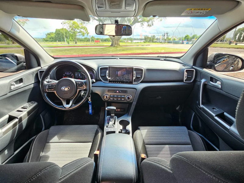 Modelo Sportage por dentro