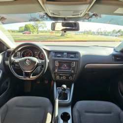 vista interna del Volkswagen