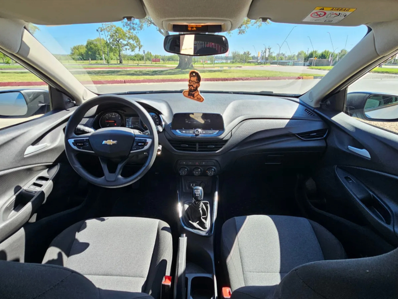 vista interna del Chevrolet