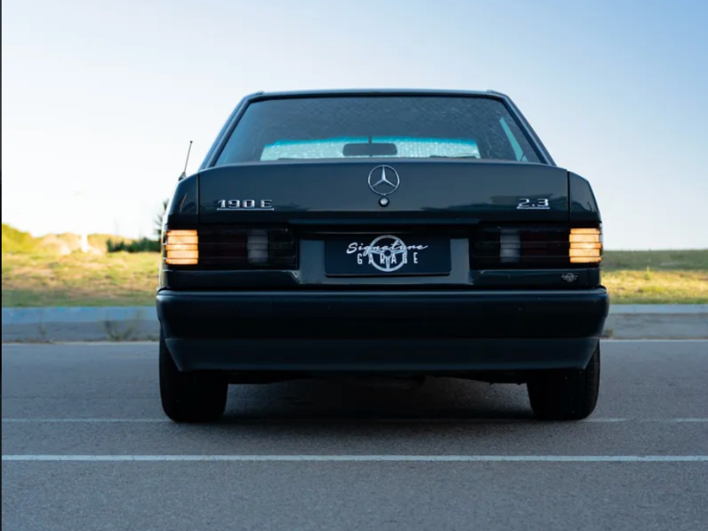 Modelo 190e por dentro