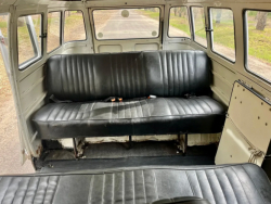 vista interna del Volkswagen