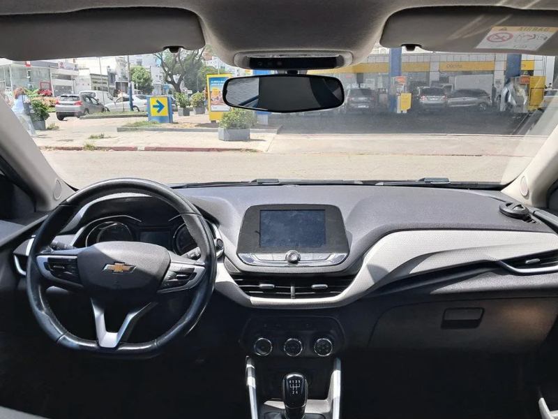 vista interna del Chevrolet